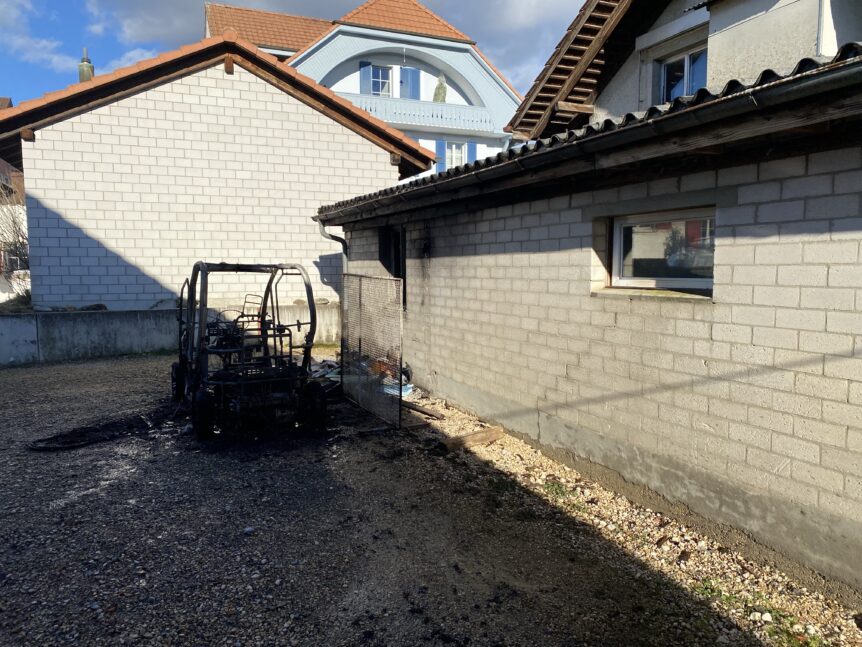 Einsatz 20.12.2023 Brand Elektrofahrzeug