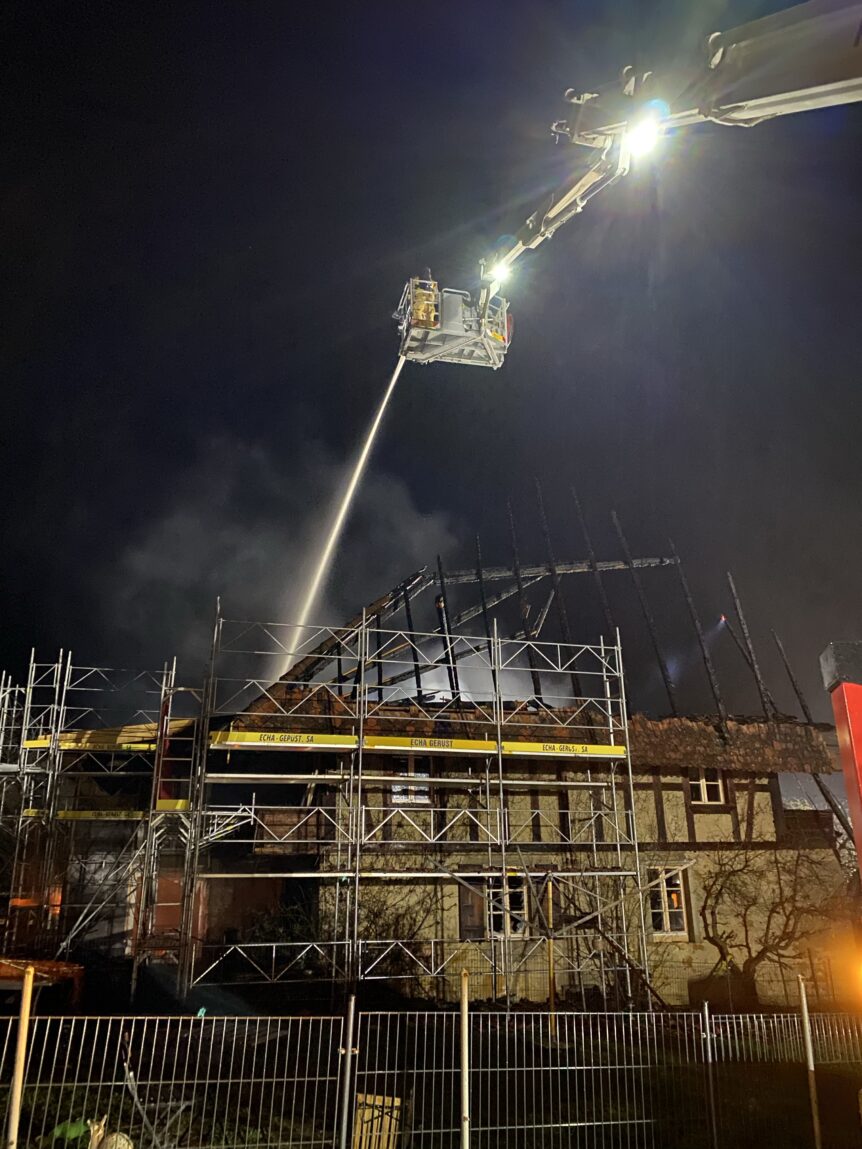 Einsatz 22.12.2023 Grossbrand in Gals