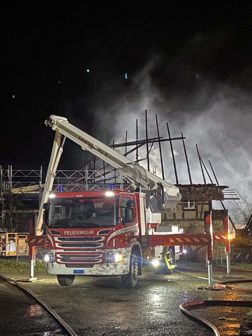 Einsatz 22.12.2023 Grossbrand in Gals