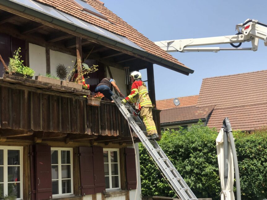 Uebung Stützpunktzug 1&2 vom 18.06.2022