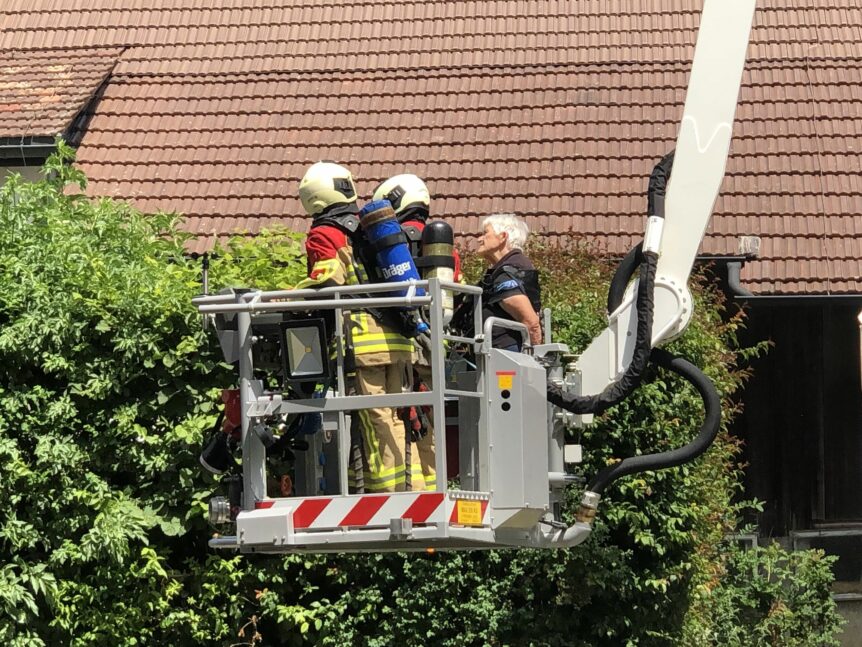 Uebung Stützpunktzug 1&2 vom 18.06.2022