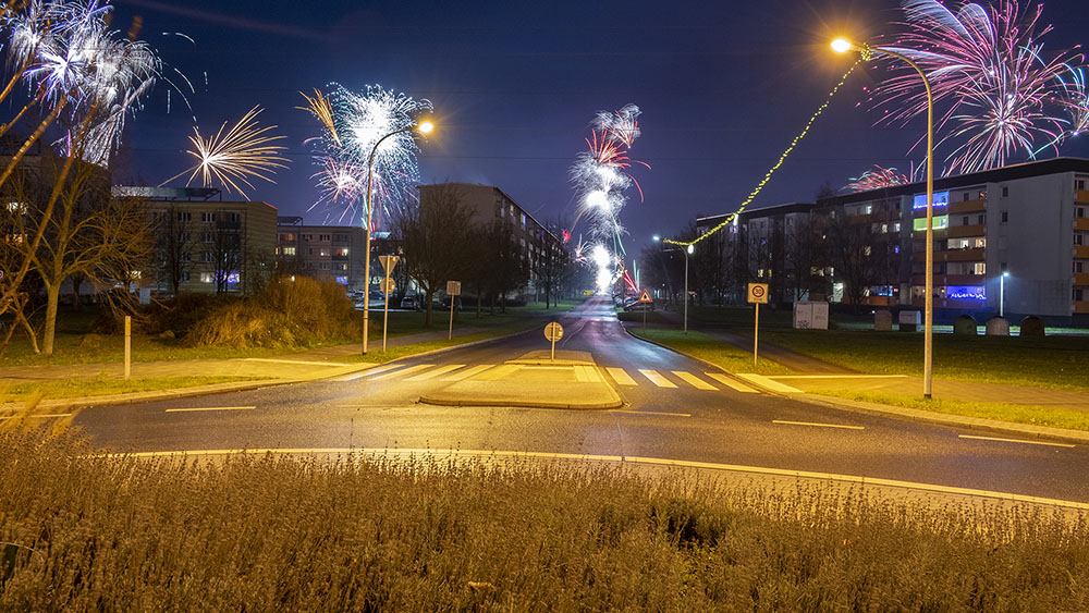 Brandgefahr - Feuerwerk